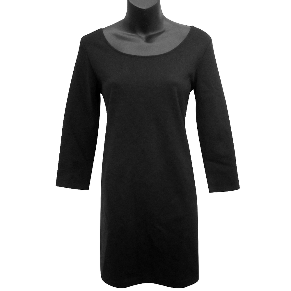 Club Monaco Black Long Sleeve Dress